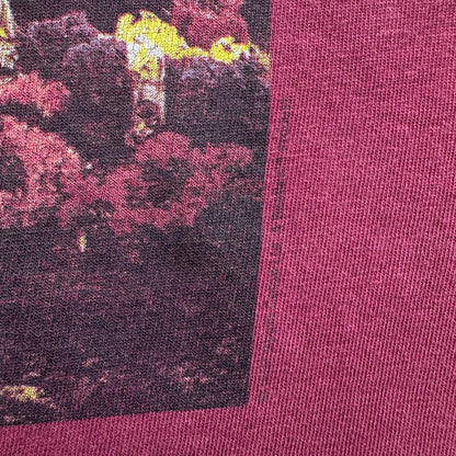 90s The Beatles ビートルズ Tシャツ えんじ L ba-t-2505-008