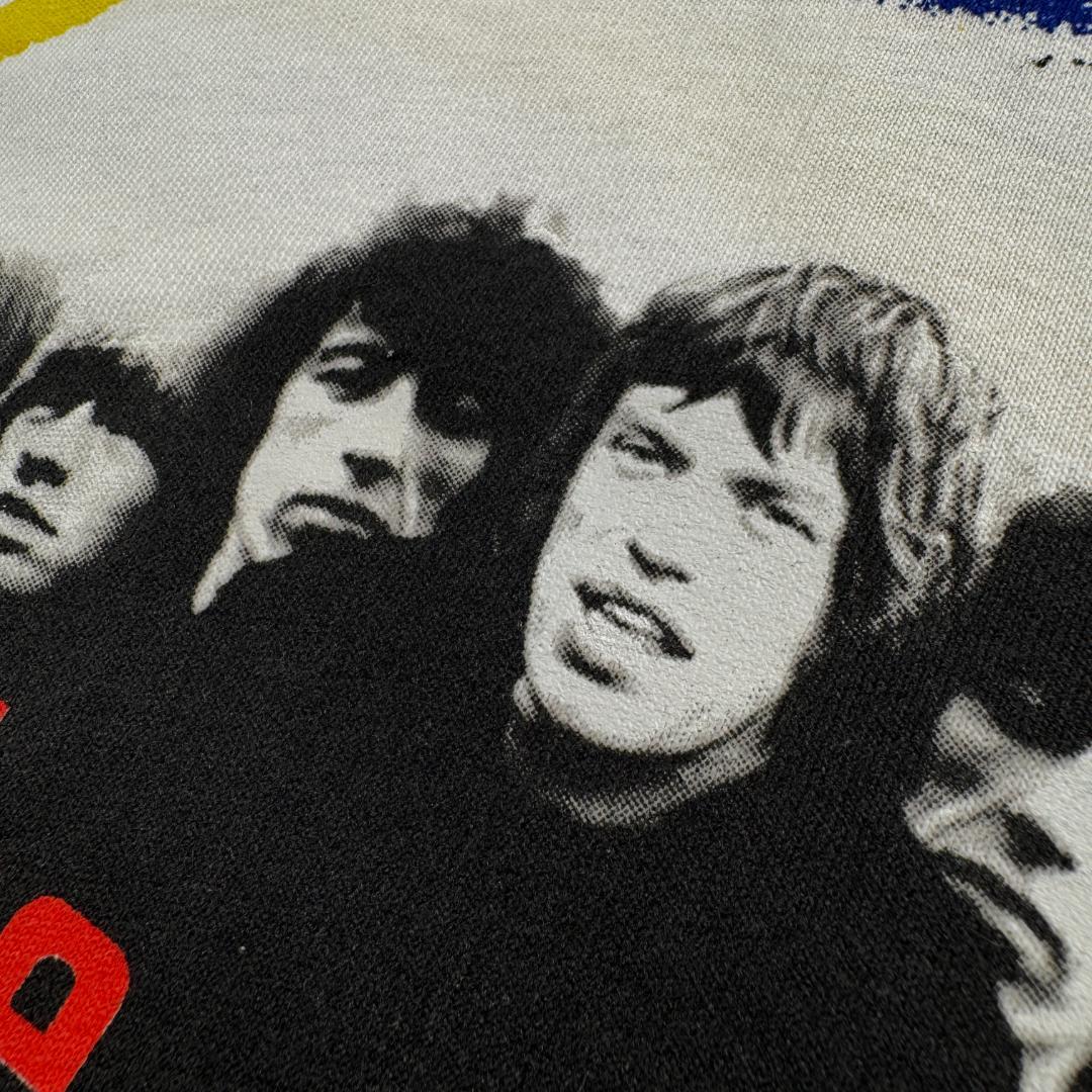 00s ローリングストーンズ 総柄 Tシャツ バンT 白 XL ba-t-2505-037