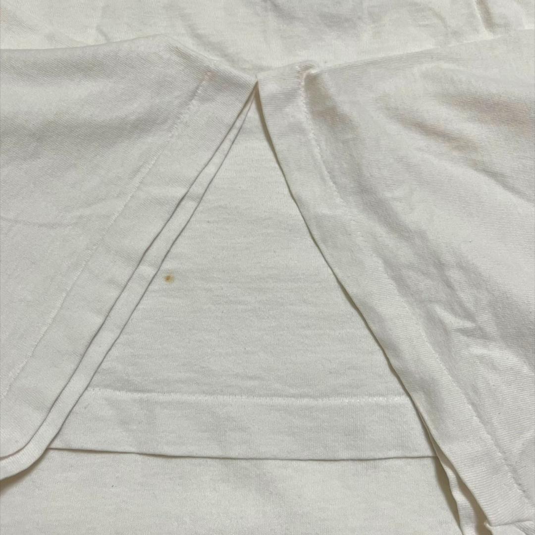 90s フルーツオブザルーム ロゴT 白 2XL USA製 co-000050