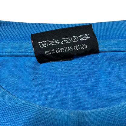 90s 00s PUR バンドTシャツ 青 ビッグロゴ ストリート ba-u-2505-022