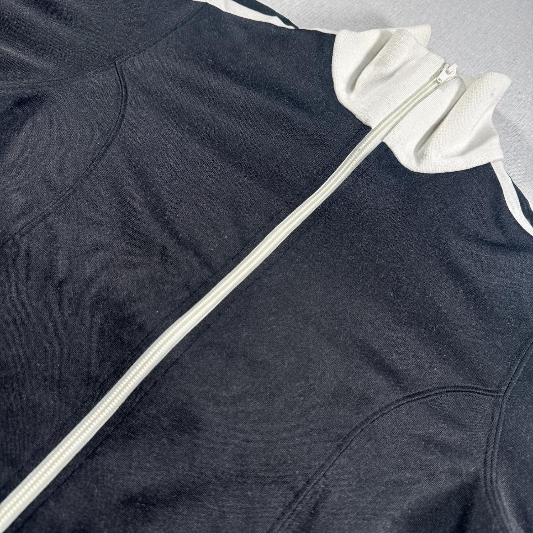 00s adidas アディダス トラックジャケット 黒 XS ad-u-2505-013