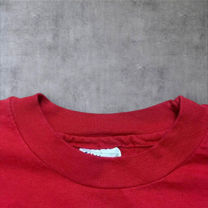 90s 企業T PC IT系 USA製 apple風 赤 co-u-2505-023