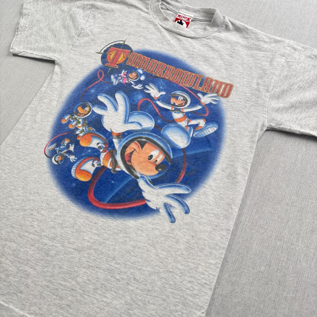 90s トゥモローランド Tシャツ USA製 S ディズニー d-000008