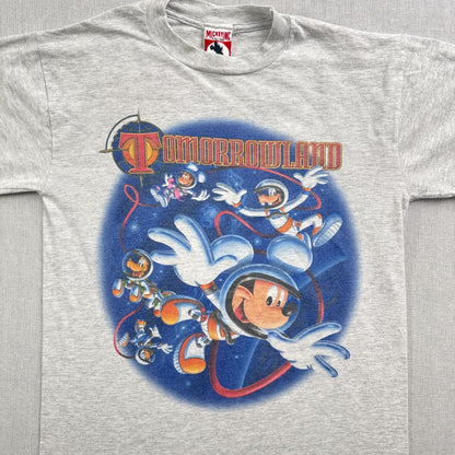 90s トゥモローランド Tシャツ USA製 S ディズニー d-000008