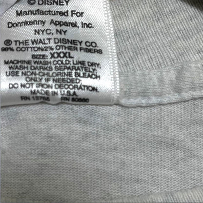 90s USA製 お座りミッキー ディズニー 青パン ヴィンテージ Tシャツ 大きめ d-000025