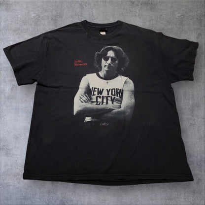 90s ジョンレノン NEW YORK CITY 腕組み ba-000011