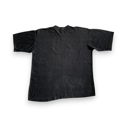 スーベニアT エジプト アート Tシャツ 刺繍 フェード 炭黒 L o-000015