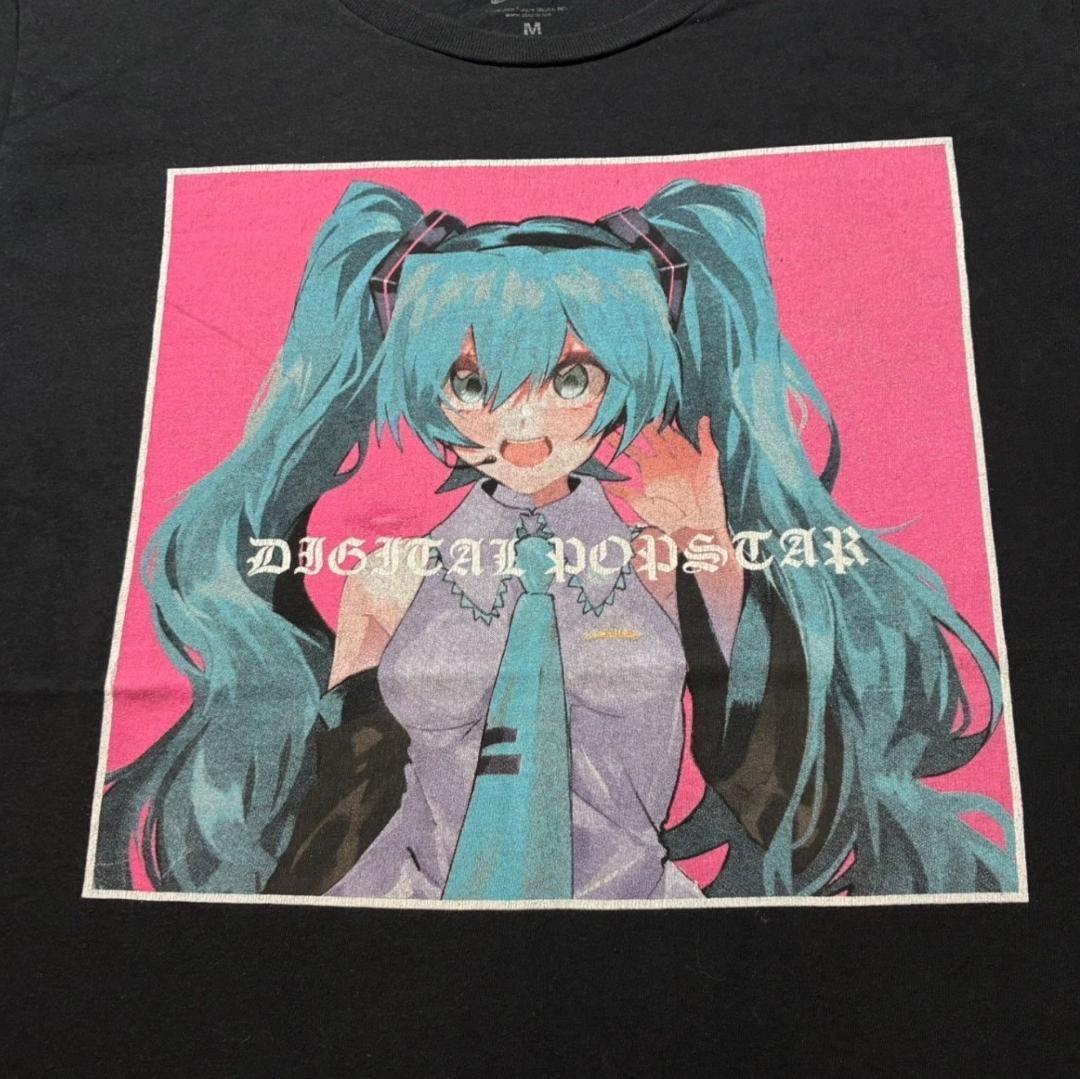 初音ミク ボカロ Tシャツ キャラクター M crypton 声優 ch-u-2505-023