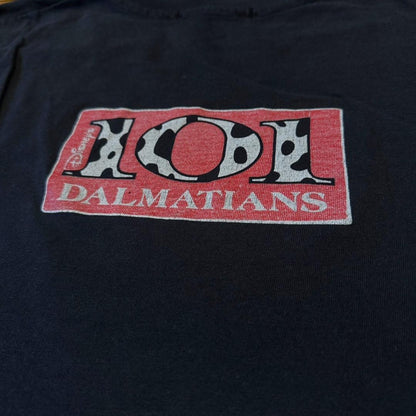 ディズニー ダルメシアンズ 101匹わんちゃん 映画 Tシャツ 黒 L z-000008