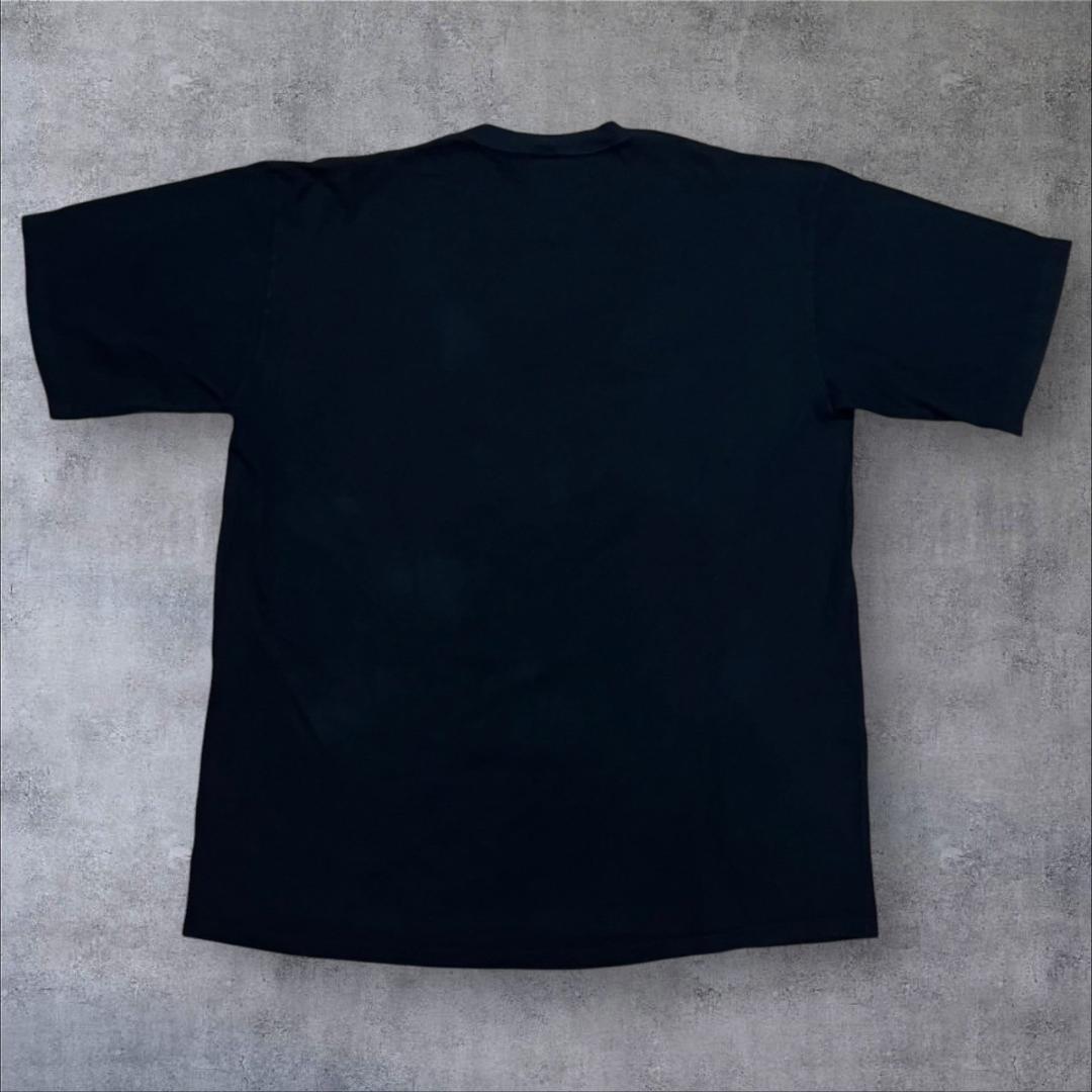 ミッキー マウス USA製 80s ディズニー 青タグ 黒 d-000005