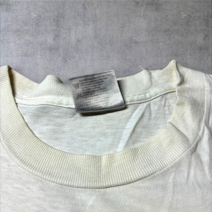 90s フォトT  mode's de vie ONEITA ホワイト S a-u-2505-090