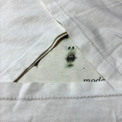 90s フォトT  mode's de vie ONEITA ホワイト S a-u-2505-090