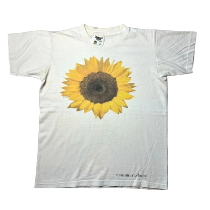 90s studio.Q CATALINA ISLAND ひまわり アートT テネシーリバー USA製 M a-u-2505-080