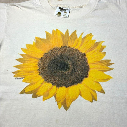 90s studio.Q CATALINA ISLAND ひまわり アートT テネシーリバー USA製 M a-u-2505-080