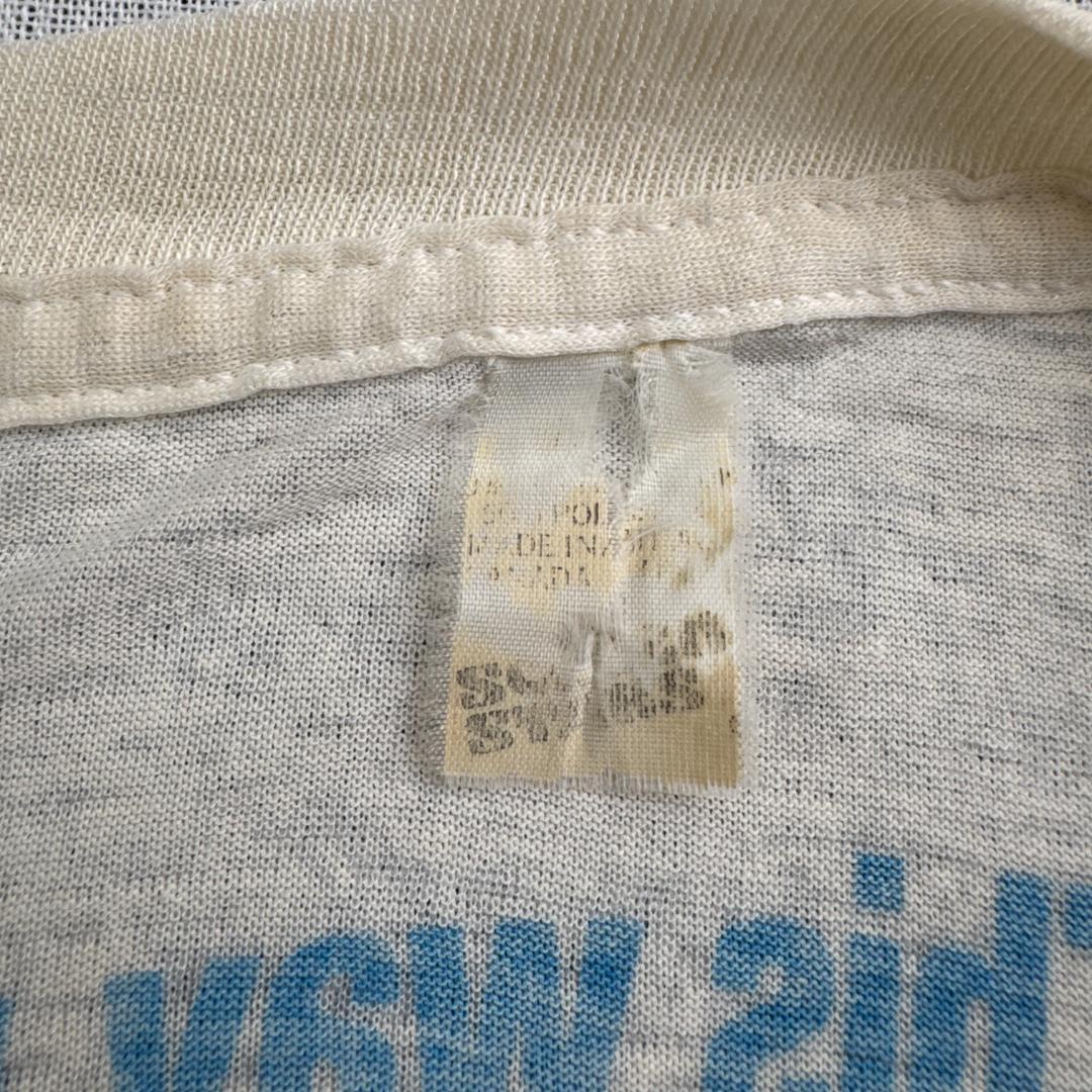 80s ピーターガブリエル プログレ Tシャツ Peter Gabr ba-t-2505-014