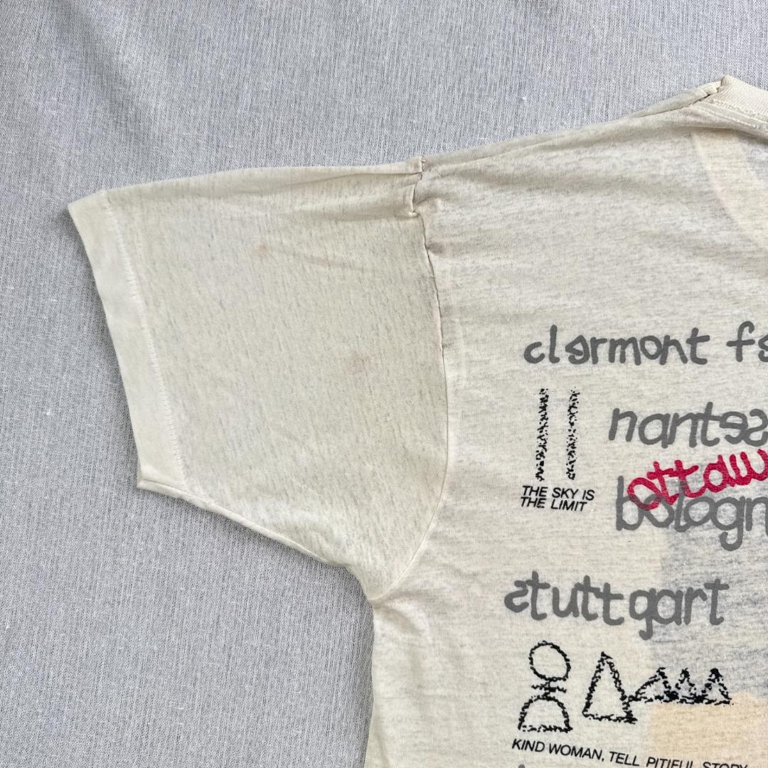 80s ピーターガブリエル プログレ Tシャツ Peter Gabr ba-t-2505-014