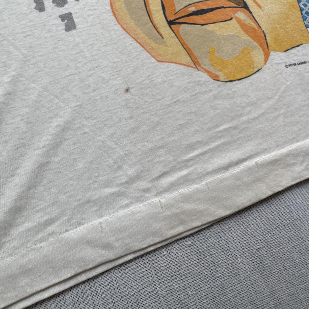 80s ピーターガブリエル プログレ Tシャツ Peter Gabr ba-t-2505-014