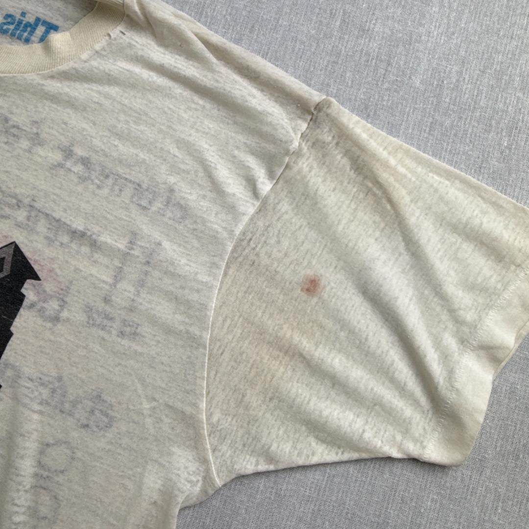 80s ピーターガブリエル プログレ Tシャツ Peter Gabr ba-t-2505-014