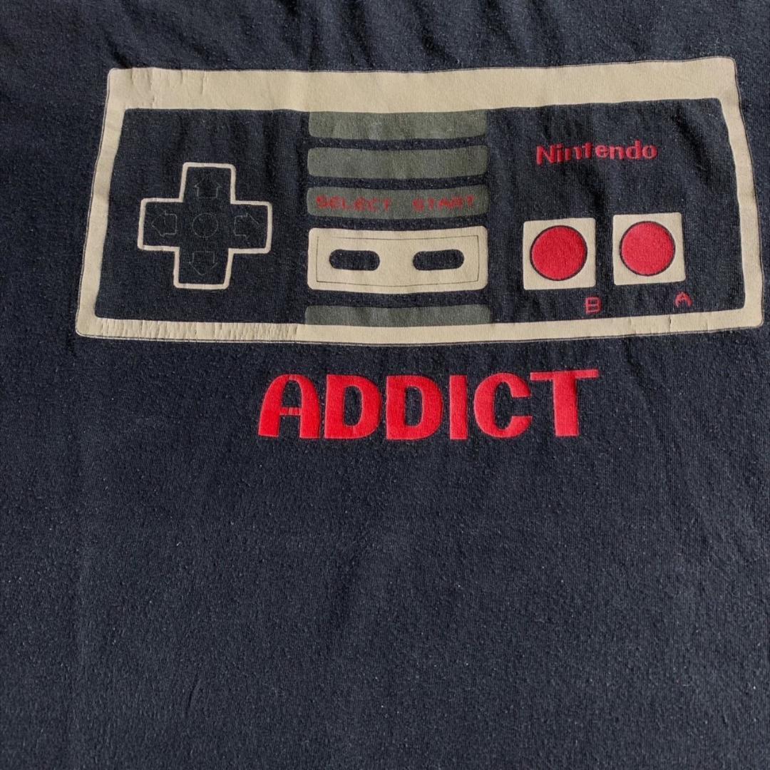 00s ニンテンドー　任天堂 ファミコン ADDICT 黒 ch-000029