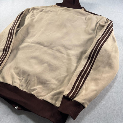 70s 西ドイツ製 アディダス トラックジャケット ベージュ 6号 XL ja-2603-050