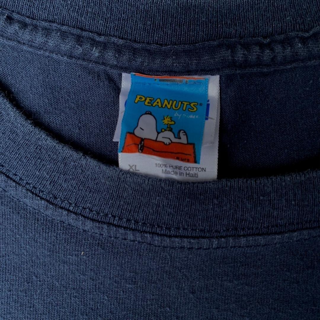 00s スヌーピー PEANUTS ネイビー XL ch-000037