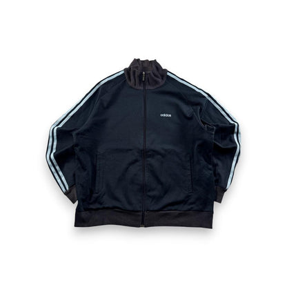 00s adidas アディダス トラックジャケット 紺 ベッケンバウアー L ja-2603-056