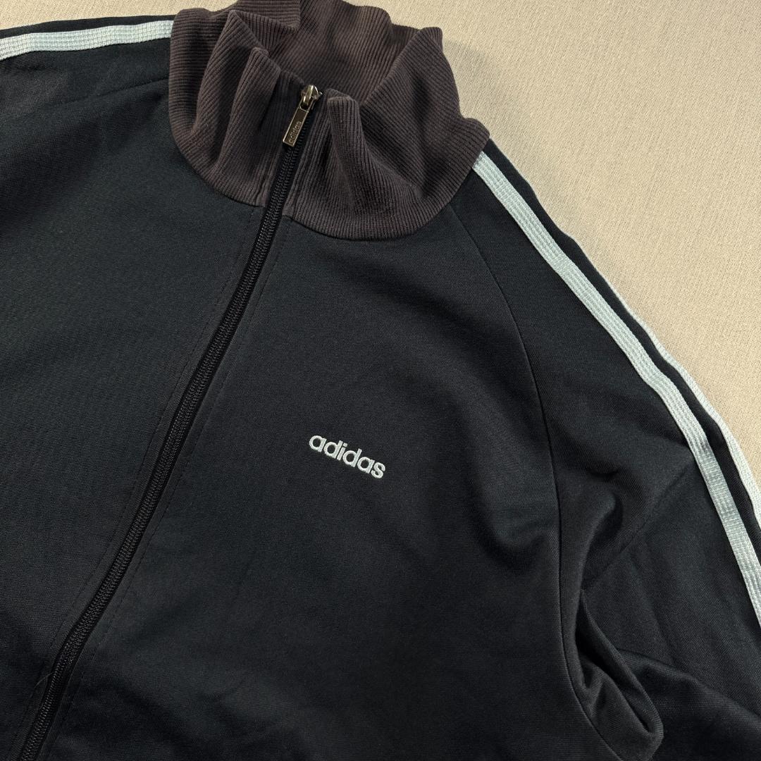 00s adidas アディダス トラックジャケット 紺 ベッケンバウアー L ja-2603-056