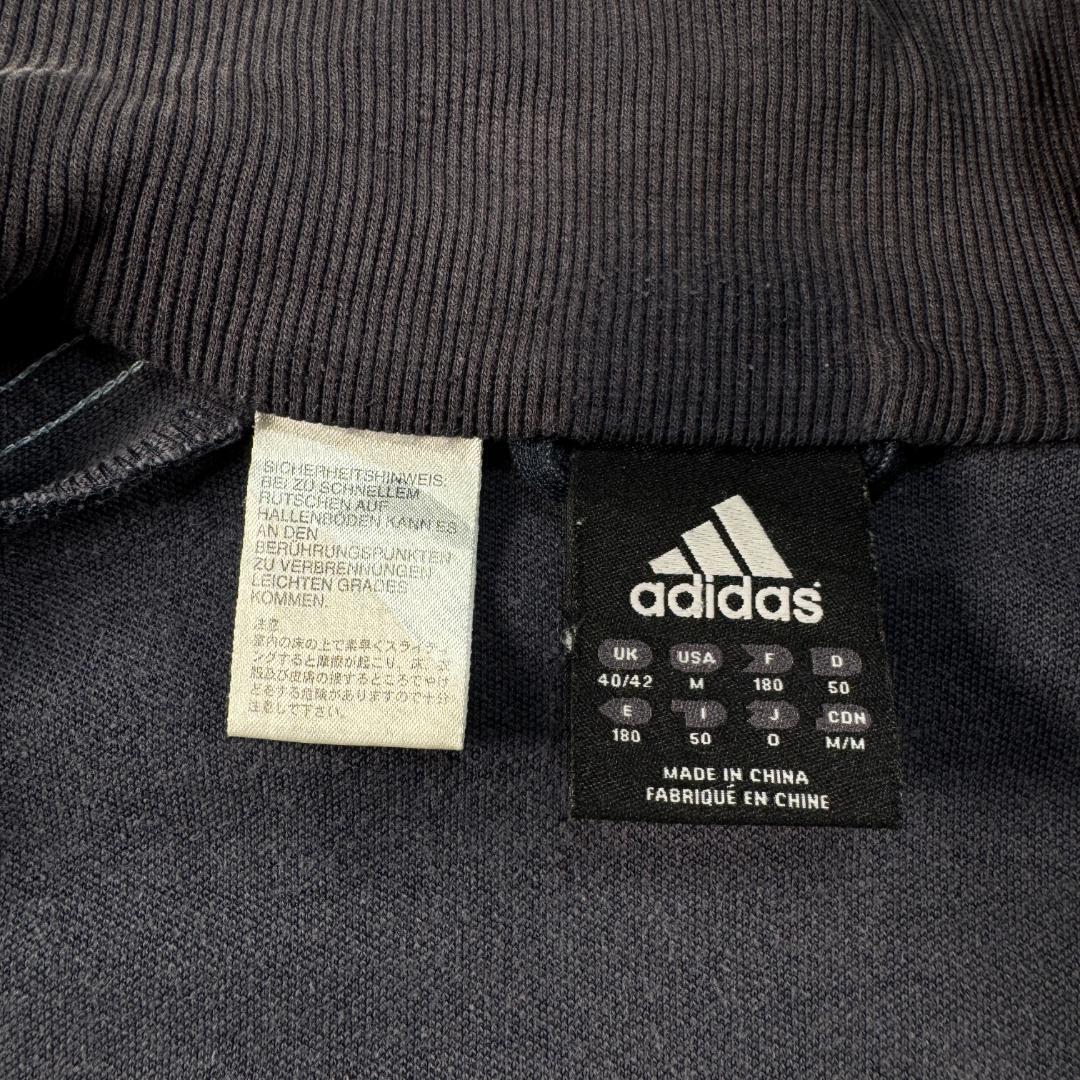 00s adidas アディダス トラックジャケット 紺 ベッケンバウアー L ja-2603-056