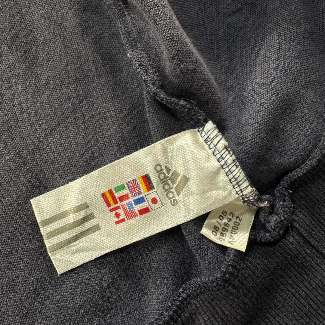00s adidas アディダス トラックジャケット 紺 ベッケンバウアー L ja-2603-056