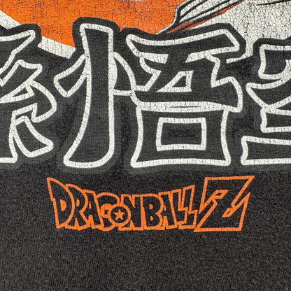 00s ドラゴンボールZ 孫悟空 Tシャツ 黒 L drag ch-x-2505-002