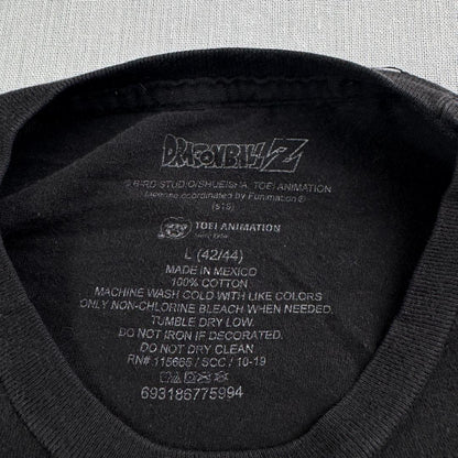 00s ドラゴンボールZ 孫悟空 Tシャツ 黒 L drag ch-x-2505-002