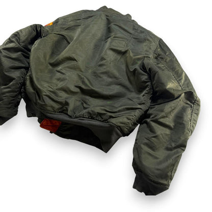 60s アルファ MA-1 米軍実物 scovillジッパー ma1 ja-2603-003