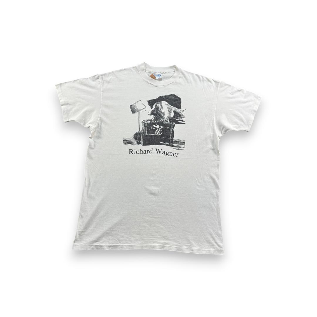 90s Tシャツ RICHARD WAGNER アート XL a-t-2505-018