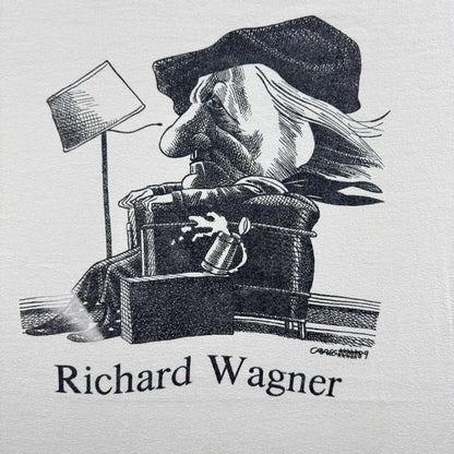 90s Tシャツ RICHARD WAGNER アート XL a-t-2505-018
