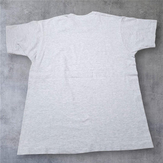 90s USA製 アート Tシャツ シングルステッチ 霜降り L a-000022
