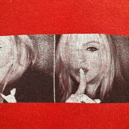 00s マドンナ Tシャツ ツアー MADONNA 赤 XL バンド ba-u-2505-089