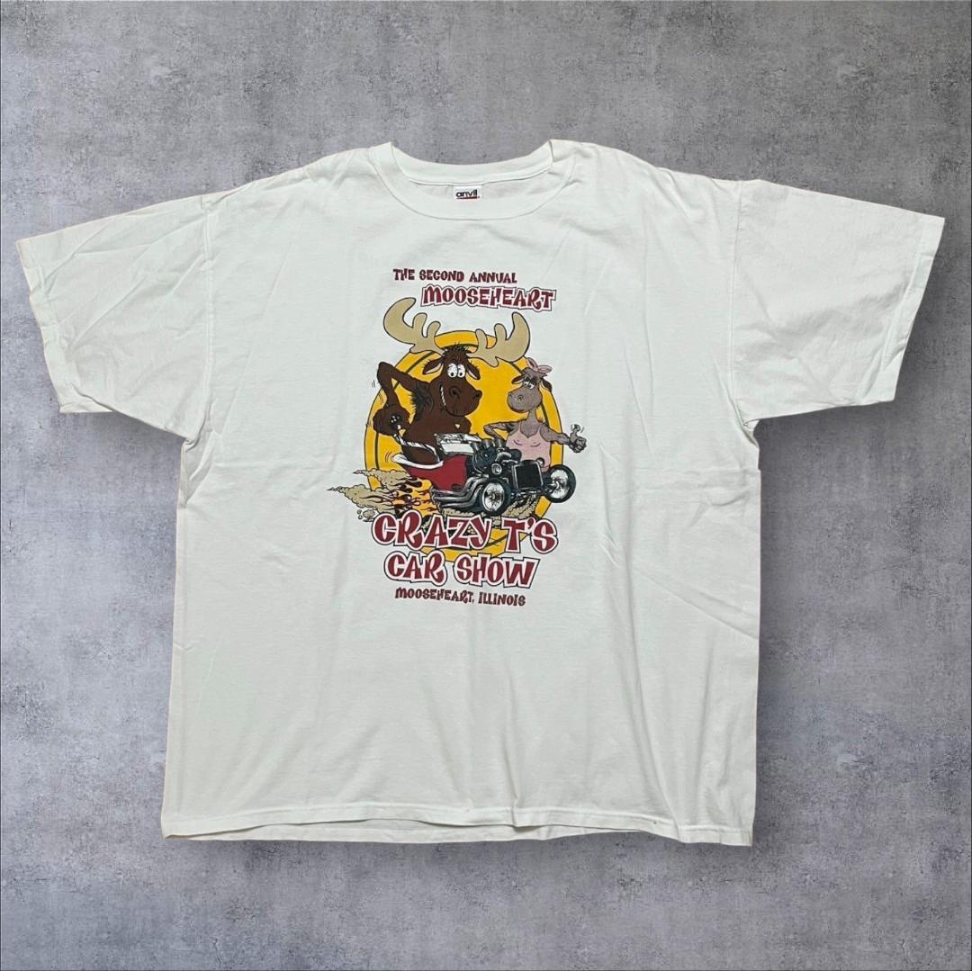 ハーレーダビッドソン ブルウィンクル anvil 白 2XL co-u-2505-033