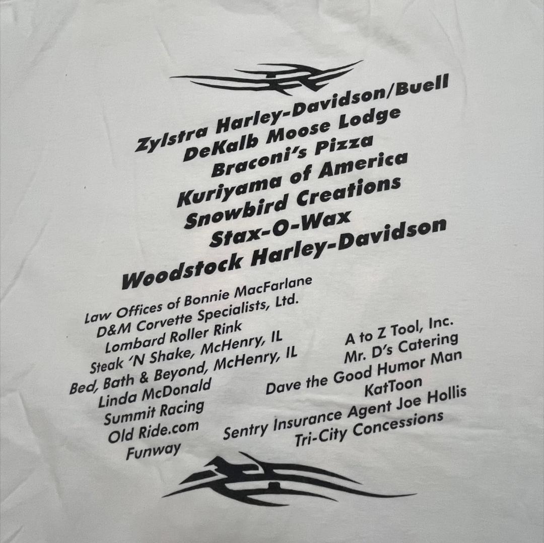 ハーレーダビッドソン ブルウィンクル anvil 白 2XL co-u-2505-033