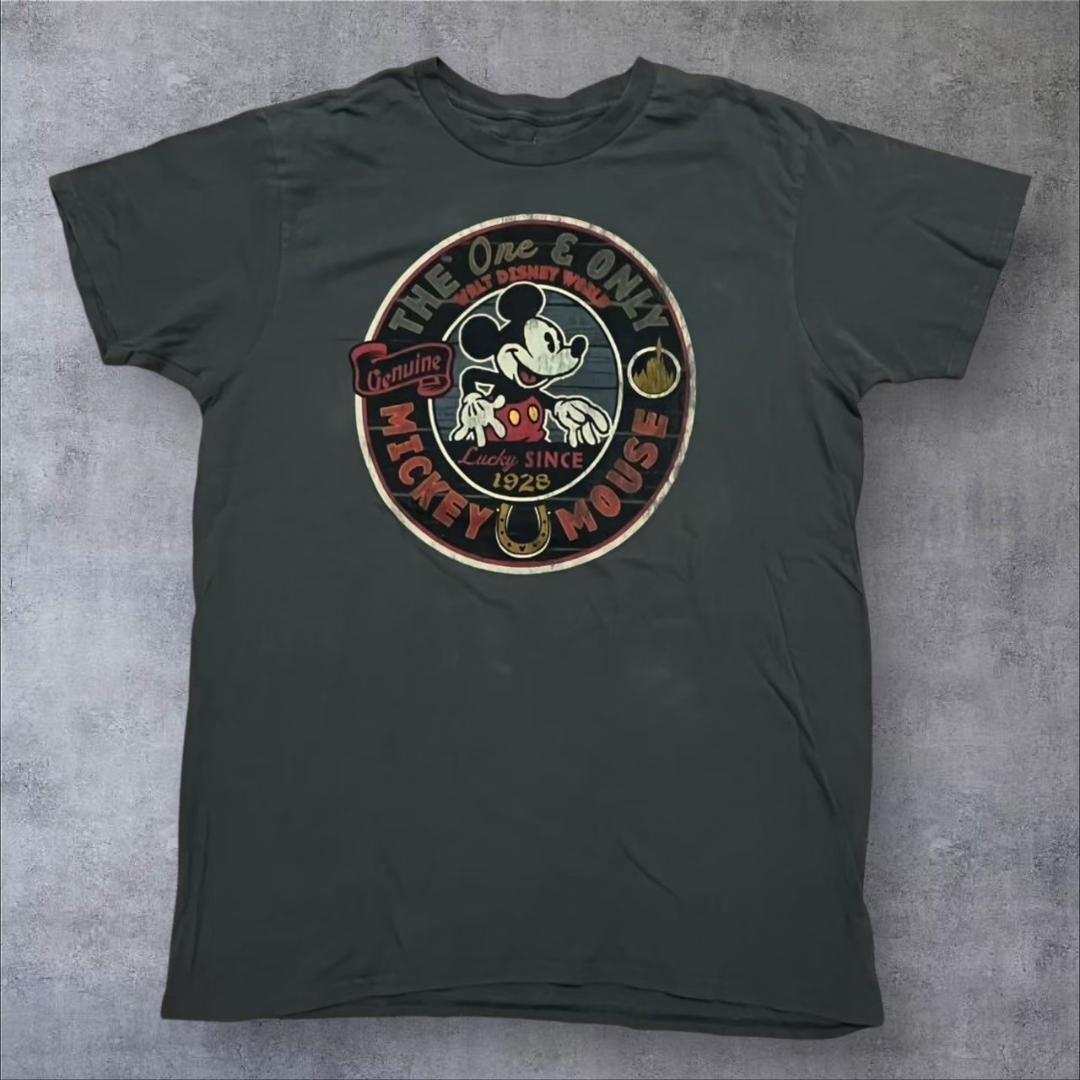 00s ディズニー ミッキーマウス グレー パーク d-000024
