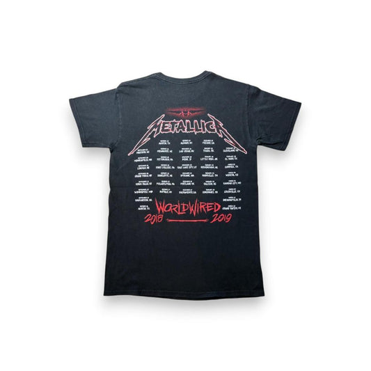 METALLICA メタリカ WORLD WIRED ツアー バンドT 黒 S ba-u-2505-065
