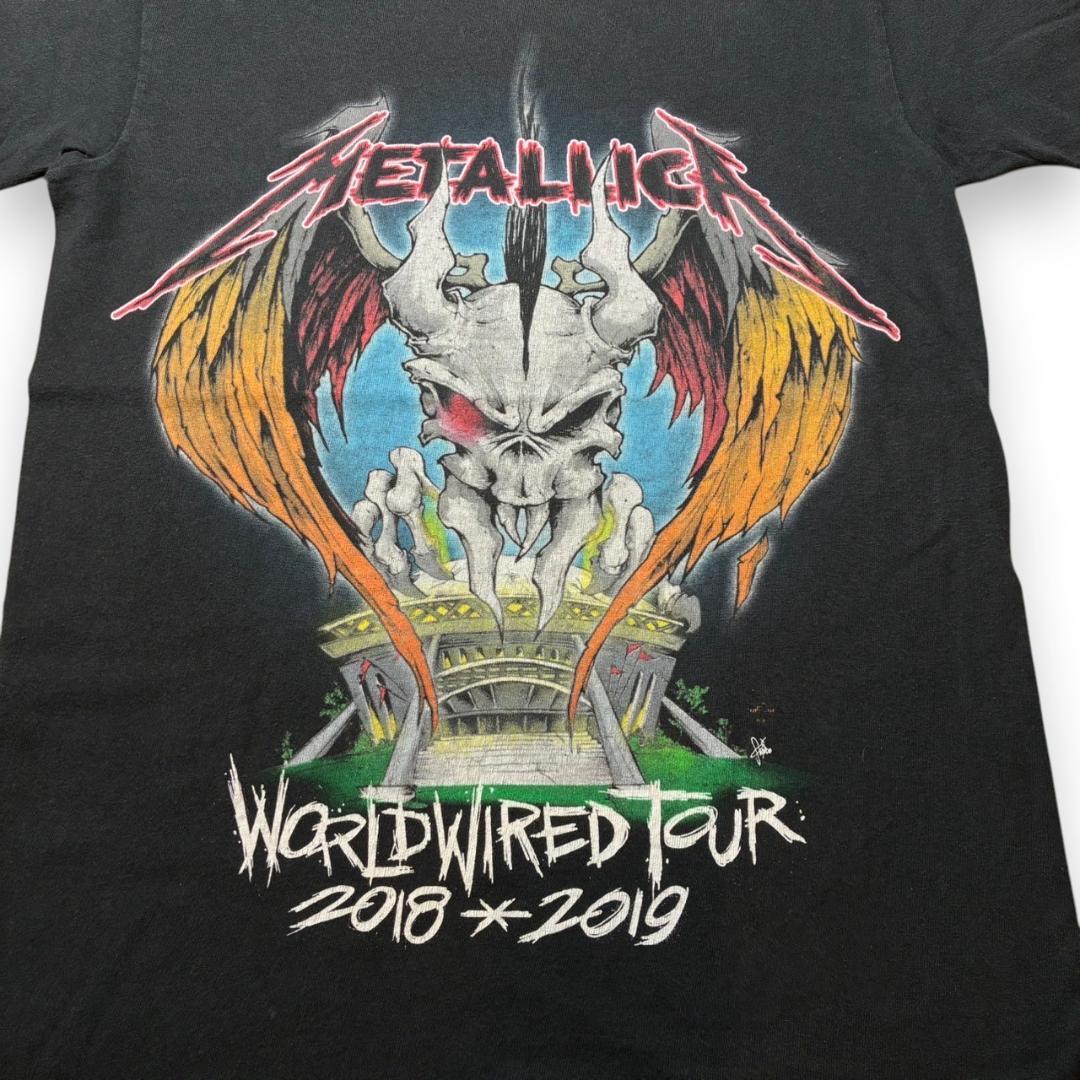 METALLICA メタリカ WORLD WIRED ツアー バンドT 黒 S ba-u-2505-065