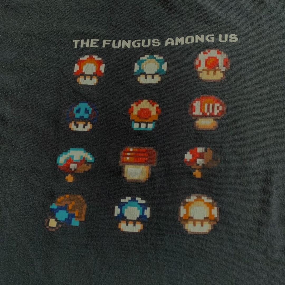 00s マリオ デルタ USA 任天堂 キノコ 黒 S ch-000027