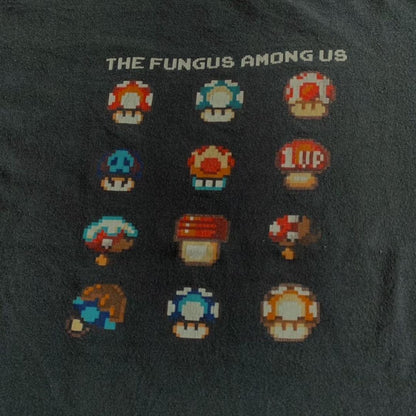 00s マリオ デルタ USA 任天堂 キノコ 黒 S ch-000027