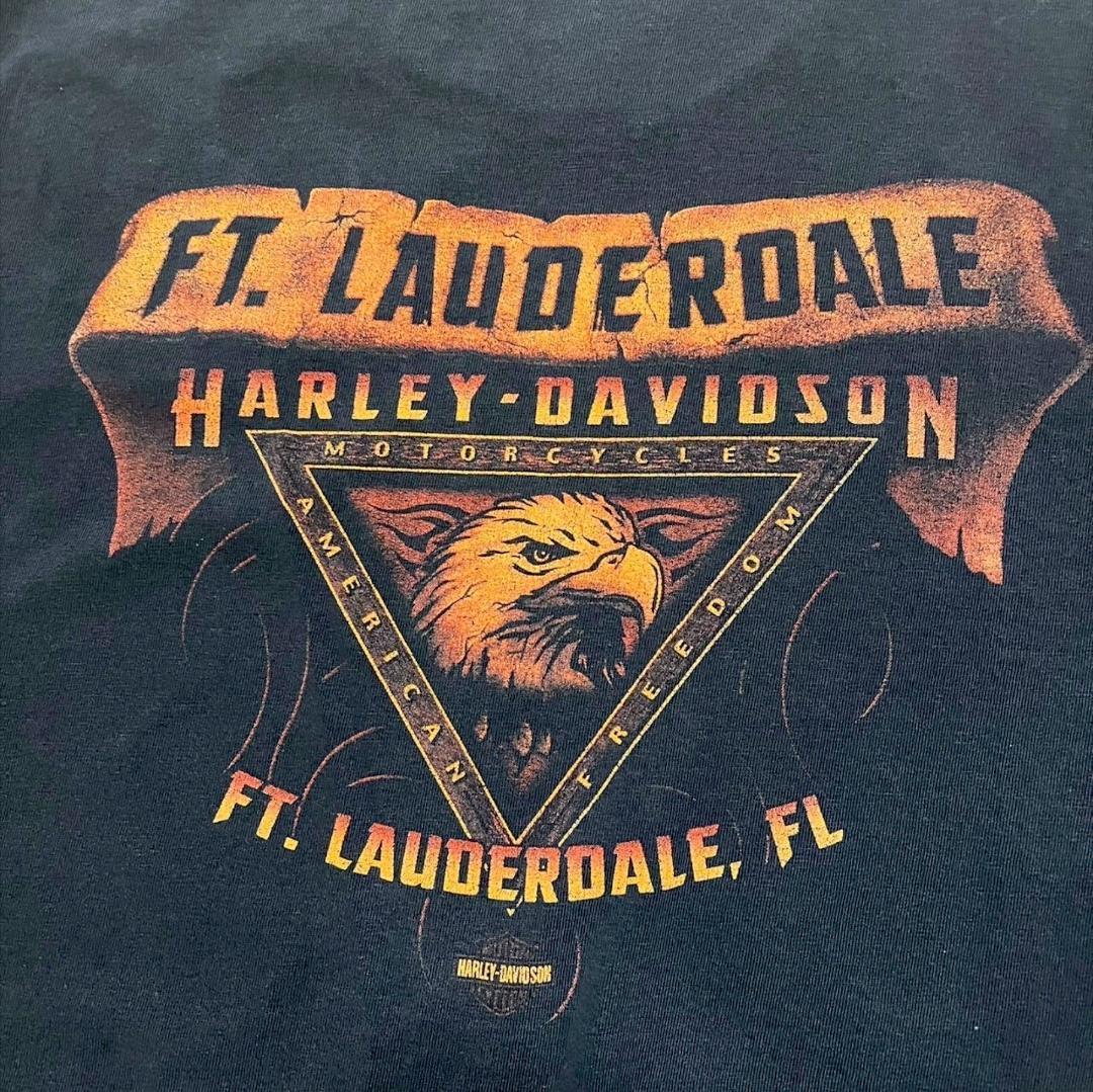 ハーレーダビッドソン 2004 FT.LAUDERDALE 黒 XL co-u-2505-032