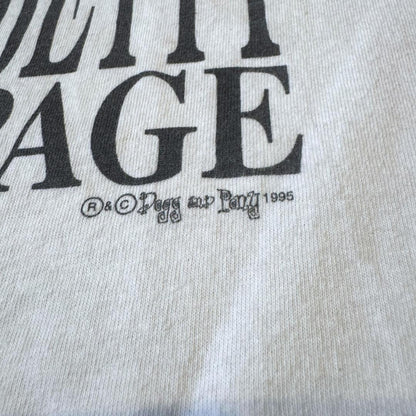 90s Tシャツ ベティペイジ betty page XL z-000026
