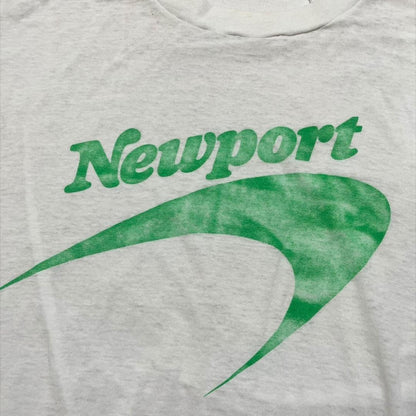 80s newport 企業T USA製 タバコ フェード co-u-2505-040