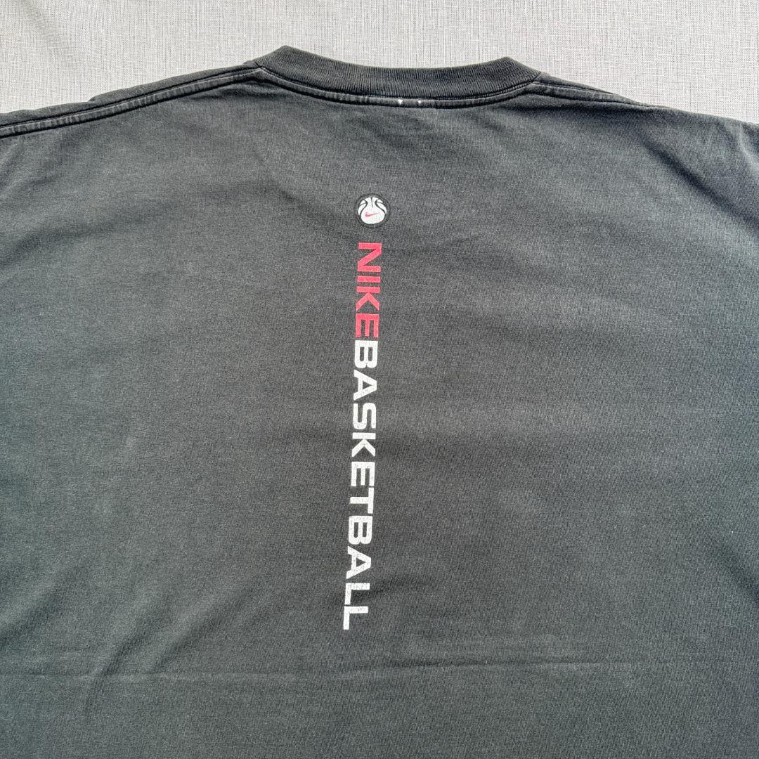 90s ナイキ NIKE Tシャツ エア ジョーダン バスケ 黒 フ br-u-2505-008