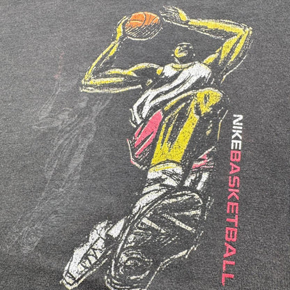 90s ナイキ NIKE Tシャツ エア ジョーダン バスケ 黒 フ br-u-2505-008