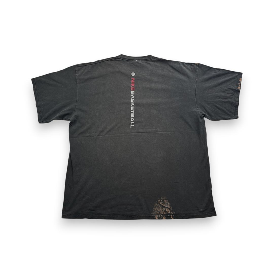 90s ナイキ NIKE Tシャツ エア ジョーダン バスケ 黒 フ br-u-2505-008