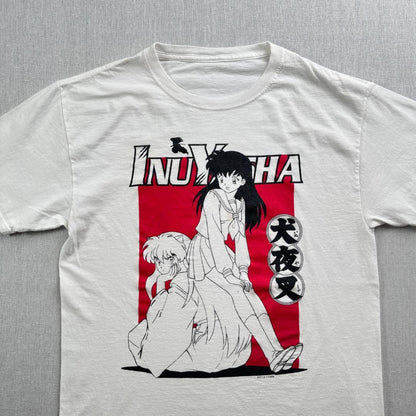00s 犬夜叉 Tシャツ T 白 INUYASHA ch-u-2505-034